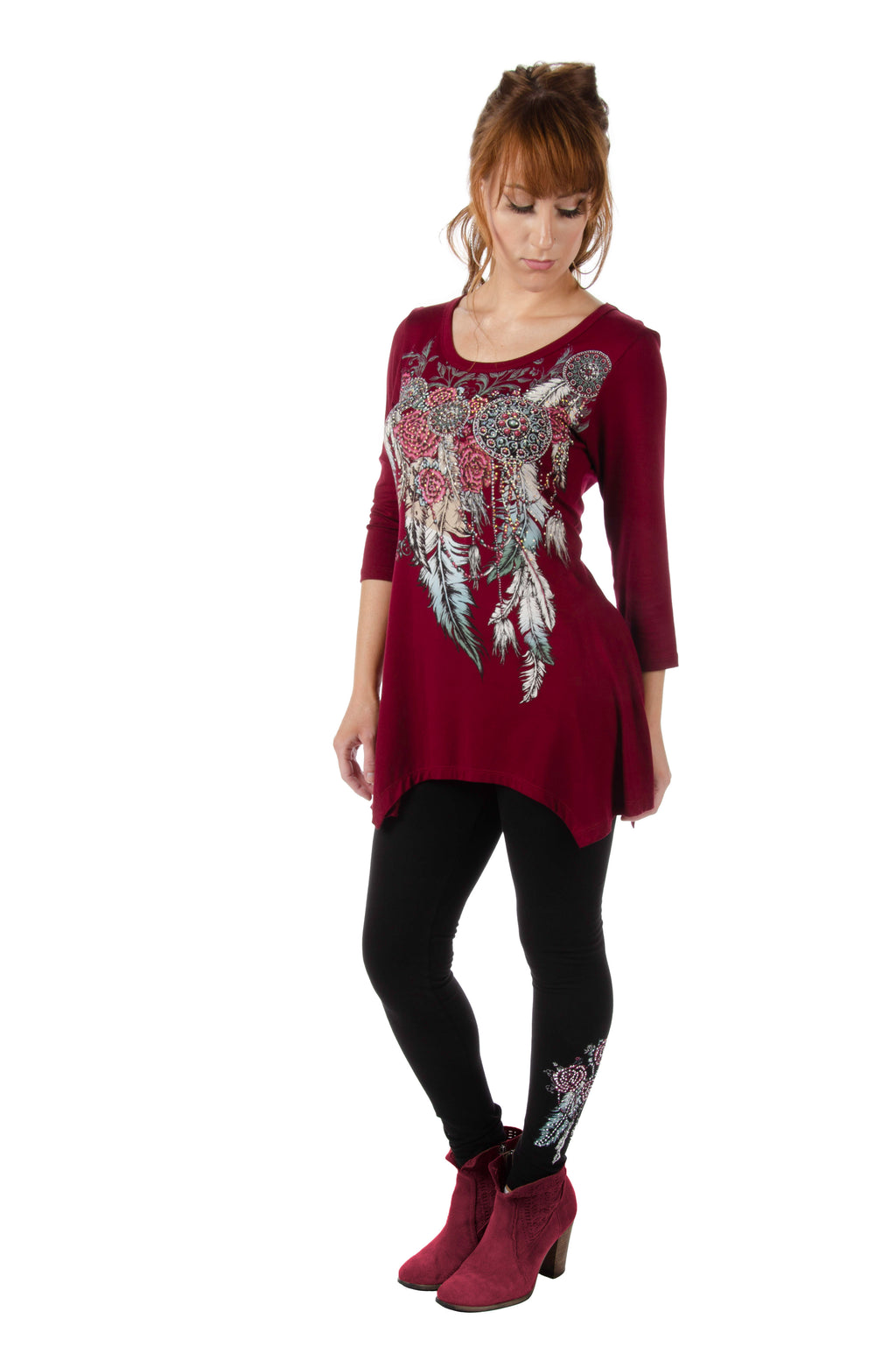 7963 - Feathers and Conchos