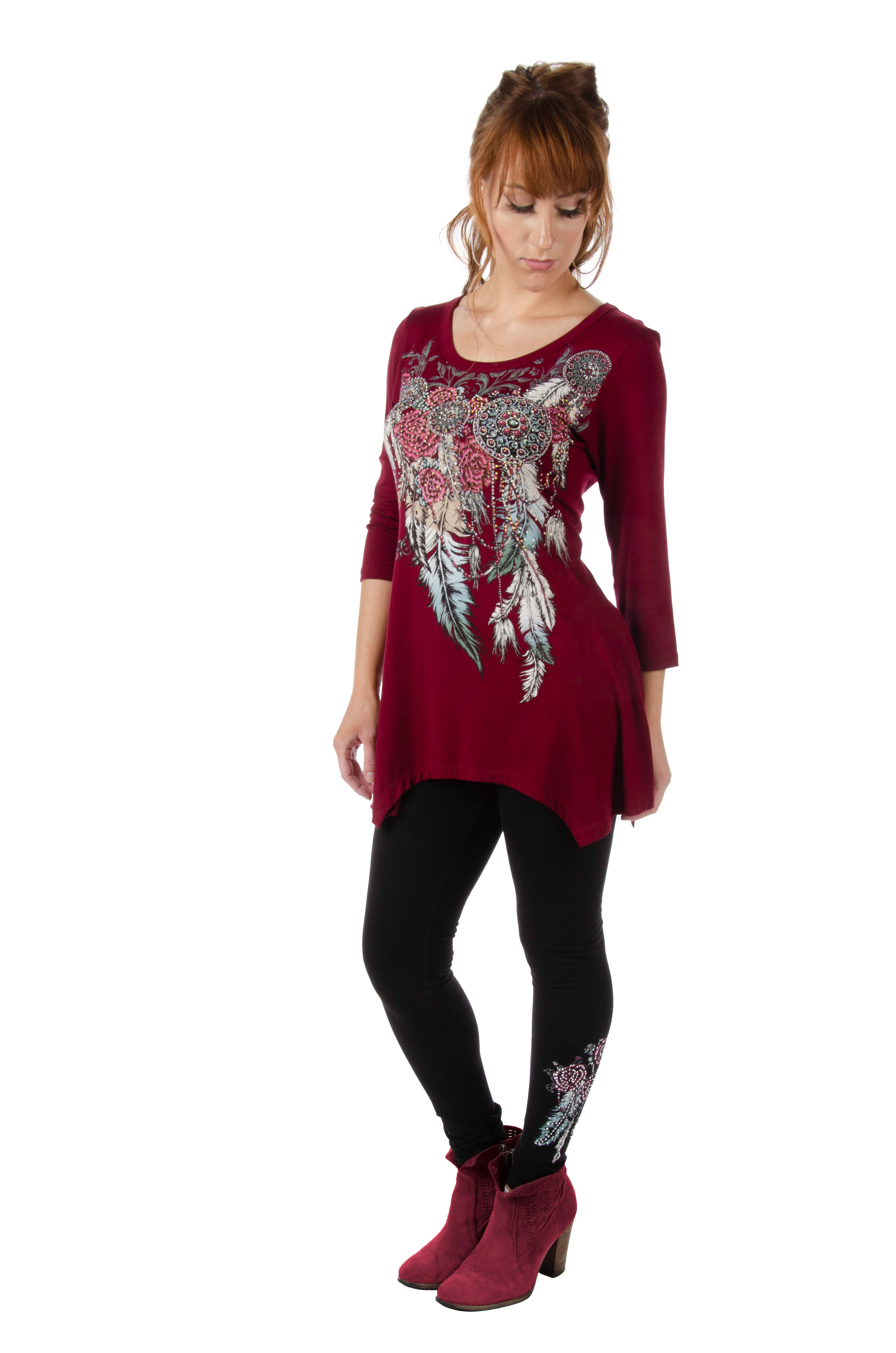 7963 - Feathers and Conchos