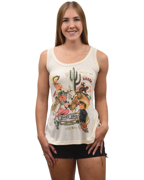 7526 - Howdy Vintage Tank