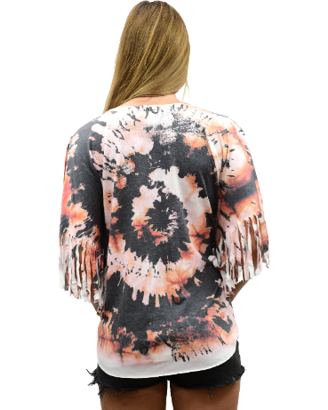 8411- Tie-Dye Fringe