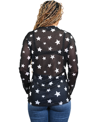 271496 - Starstruck Mesh Top